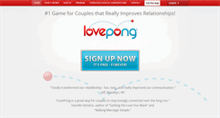 Desktop Screenshot of lovepong.com
