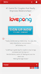 Mobile Screenshot of lovepong.com
